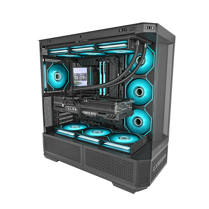 耀影SWAFAN 140 EX INFINITY ARGB系統散熱風扇TT Premium頂級版 (三顆包)
