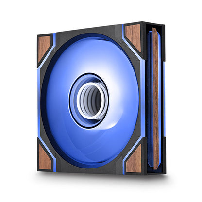 耀影SWAFAN 120 EX INFINITY ARGB 系統散熱風扇木紋版 (三顆包)