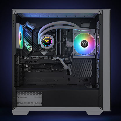 TH120 V2 ARGB Sync主板連動版一體式水冷散熱器 – 雪白版