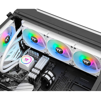 TH420 ARGB Sync 主板連動版一體式水冷散熱器—雪白版