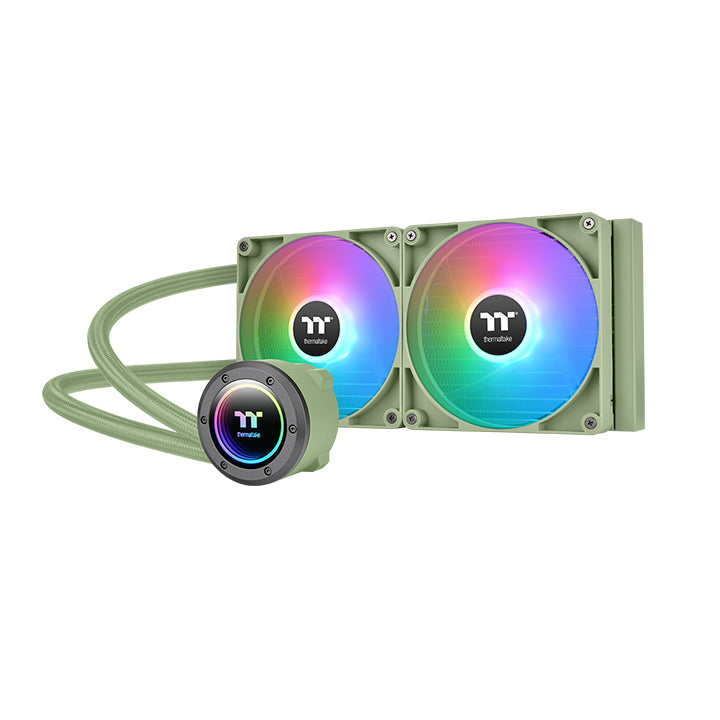 TH280 V2 ARGB Sync主板連動版一體式水冷散熱器 – 抹茶綠版