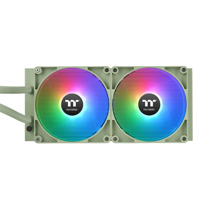 TH280 V2 ARGB Sync主板連動版一體式水冷散熱器 – 抹茶綠版