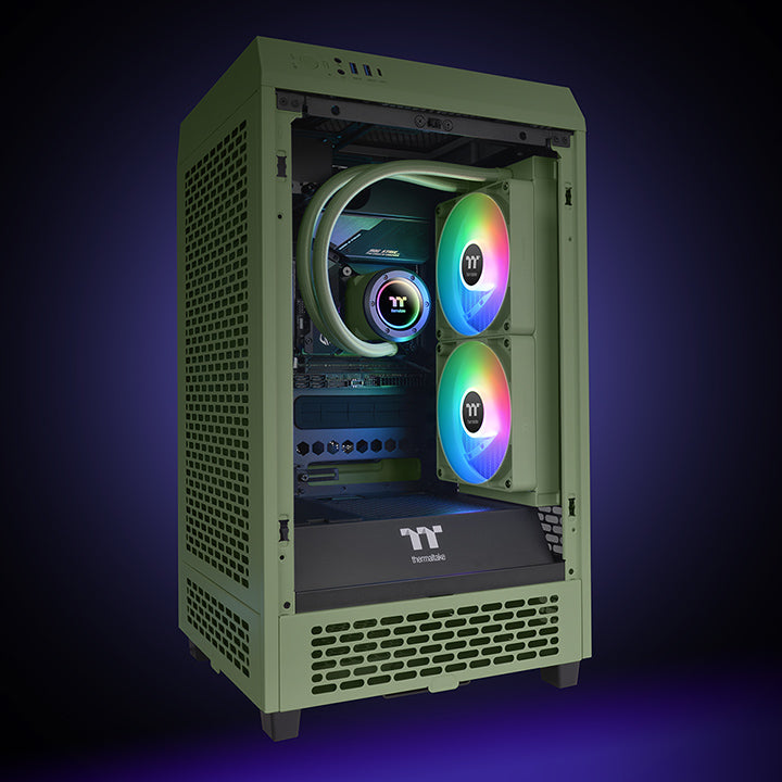 TH280 V2 ARGB Sync主板連動版一體式水冷散熱器 – 抹茶綠版