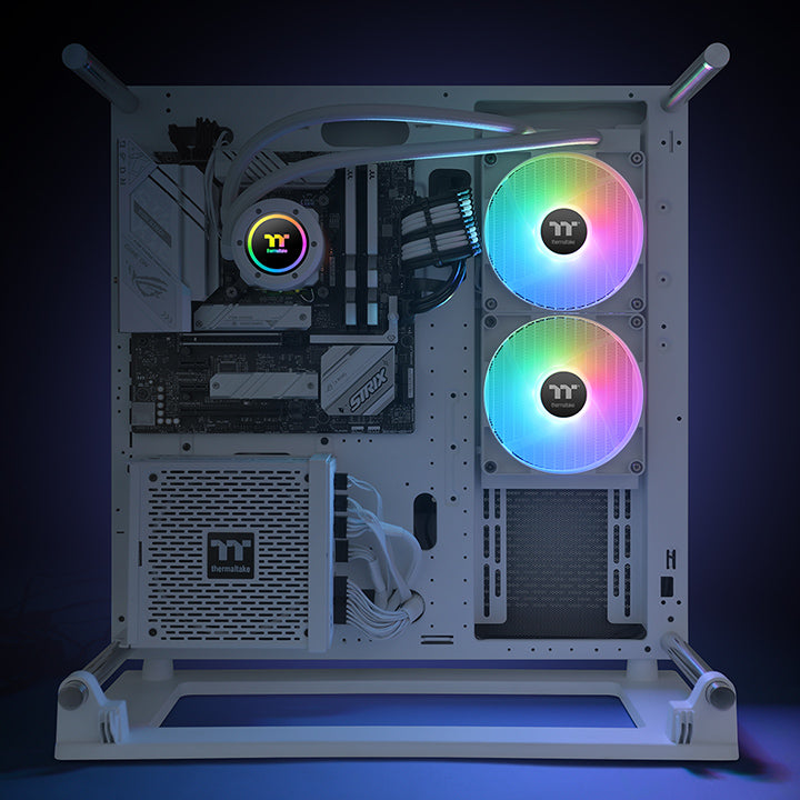 TH280 V2 ARGB Sync主板連動版一體式水冷散熱器– 雪白版
