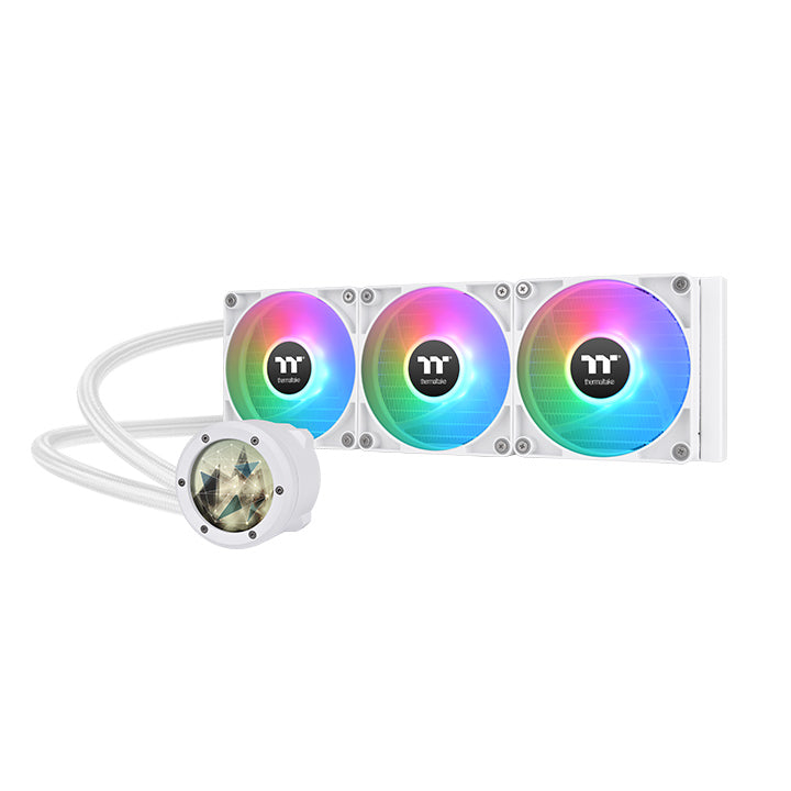 TH360 V2 Ultra ARGB Sync主板連動版一體式水冷散熱器 – 雪白版