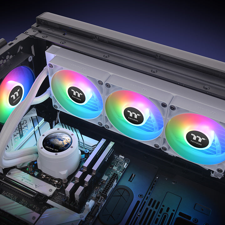TH360 V2 Ultra ARGB Sync主板連動版一體式水冷散熱器 – 雪白版