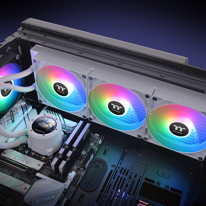 TH420 V2 Ultra ARGB Sync主板連動版一體式水冷散熱器 – 雪白版