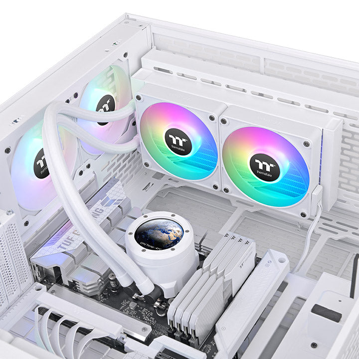 TH240 V2 Ultra EX ARGB Sync 主板連動版一體式水冷散熱器 - 雪白版
