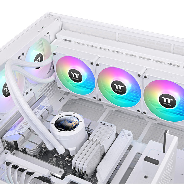 TH360 V2 Ultra EX ARGB Sync 主板連動版一體式水冷散熱器 - 雪白版