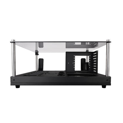 Core P5 TG V2黑色版壁掛式強化玻璃機殼