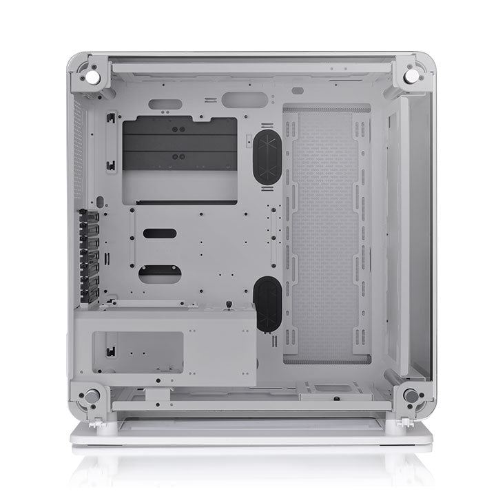 Core P6 TG 強化玻璃中直立式機殼 雪白版