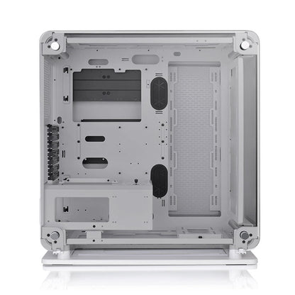 Core P6 TG 強化玻璃中直立式機殼 雪白版