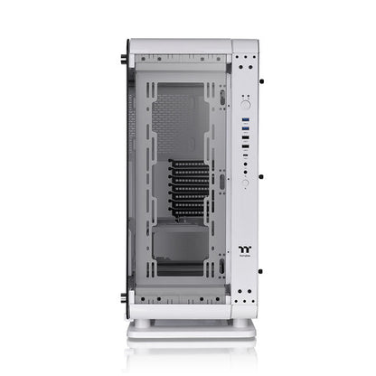 Core P6 TG 強化玻璃中直立式機殼 雪白版