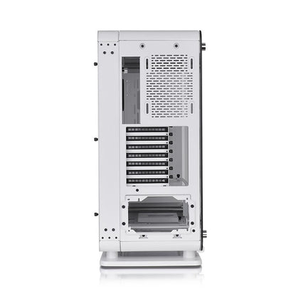 Core P6 TG 強化玻璃中直立式機殼 雪白版