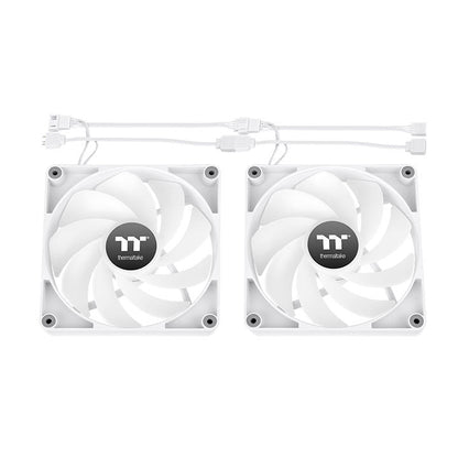 CT140 反轉扇葉ARGB主板連動系統散熱風扇 (雙顆包) – 白色
