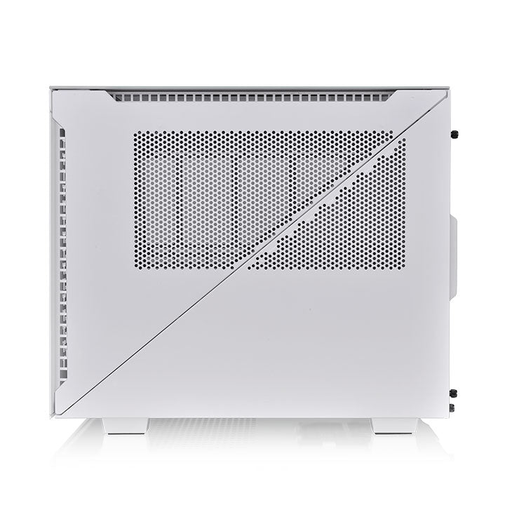 艾坦 Divider 200 TG Air 橫躺式小型強化玻璃機殼    雪白版