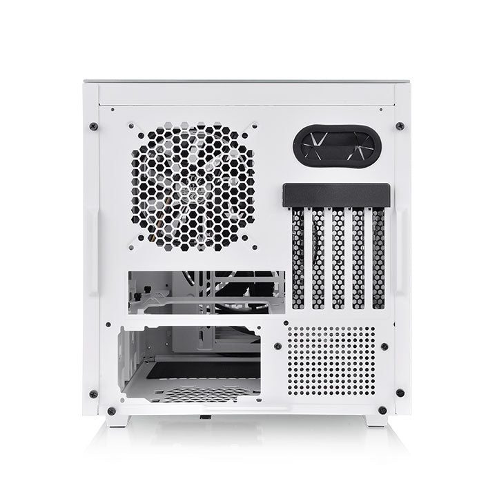 艾坦 Divider 200 TG Air 橫躺式小型強化玻璃機殼    雪白版