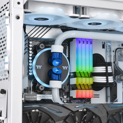 Pacific G1/4 PETG Tube 16mm OD硬管管接頭 – 藍色 (2顆組合包)