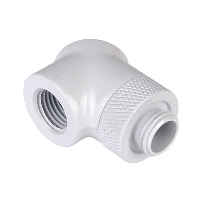 Pacific G1/4 PETG Tube 16mm OD硬管管接頭 – 白色 (2顆組合包)