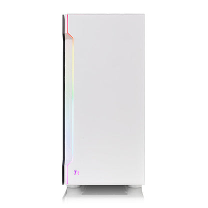 阿迪爾 H200 TG Snow RGB 強化玻璃中直立式機殼