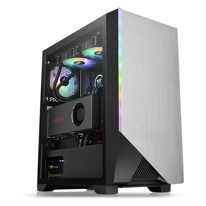 阿迪爾 H550 TG ARGB 強化玻璃中直立式機殼