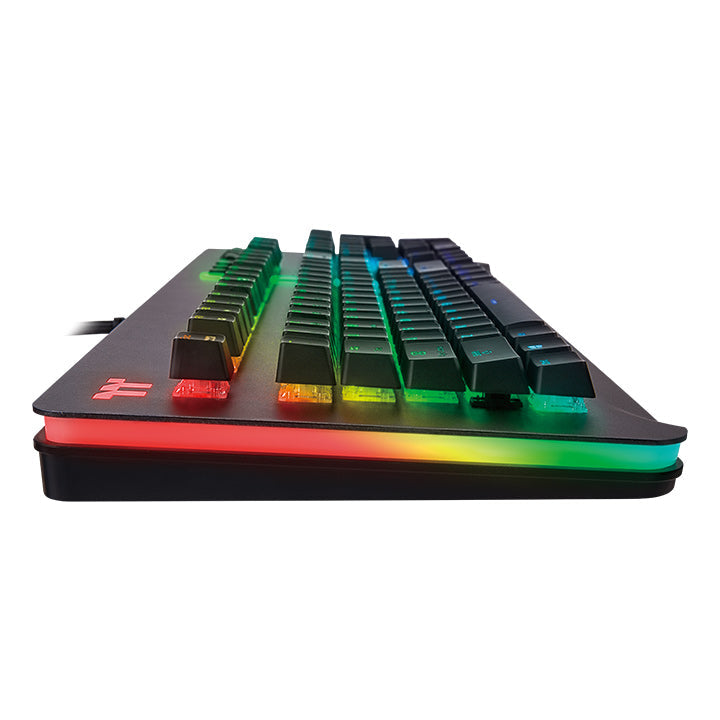 TT Premium Level 20 RGB Cherry MX 機械式青軸電競鍵盤鈦灰特仕版