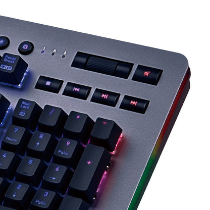 TT Premium Level 20 RGB Cherry MX 機械式銀軸電競鍵盤鈦灰特仕版