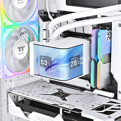 MAGCurve 360 Ultra ARGB Sync一體式水冷散熱器 - 雪白版