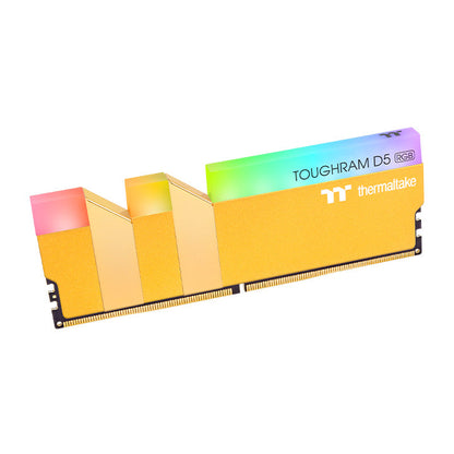 鋼影TOUGHRAM RGB D5 記憶體 DDR5 5600MT/s 32GB (16GB x2) – 尊爵金