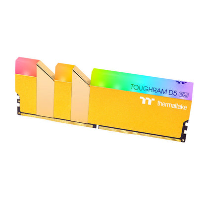 鋼影TOUGHRAM RGB D5 記憶體 DDR5 5600MT/s 32GB (16GB x2) – 尊爵金