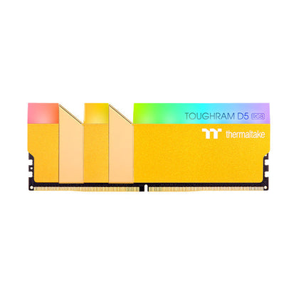 鋼影TOUGHRAM RGB D5 記憶體 DDR5 5600MT/s 32GB (16GB x2) – 尊爵金