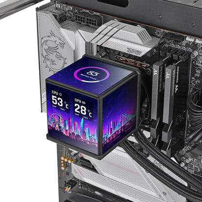 MINECUBE 360 Ultra ARGB Sync主板連動版一體式水冷散熱器