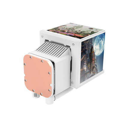 MINECUBE 360 Ultra ARGB Sync主板連動版一體式水冷散熱器 - 雪白版