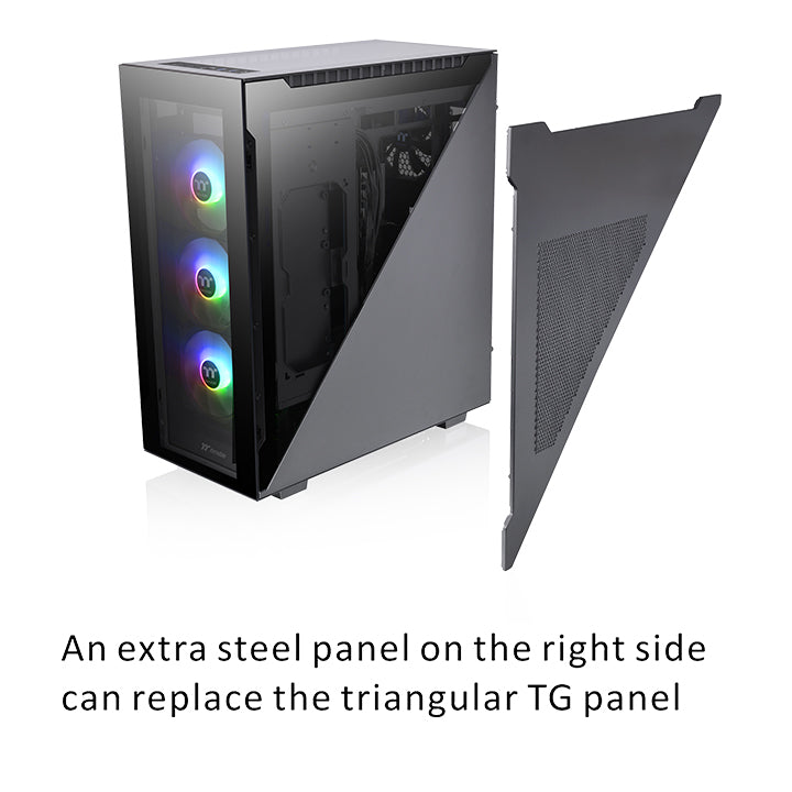 艾坦 Divider 500 TG ARGB 強化玻璃中直立式機殼