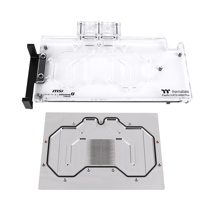 Pacific V-RTX 4090 Plus  (MSI GAMING TRIO & SUPRIM)透明顯卡水冷頭