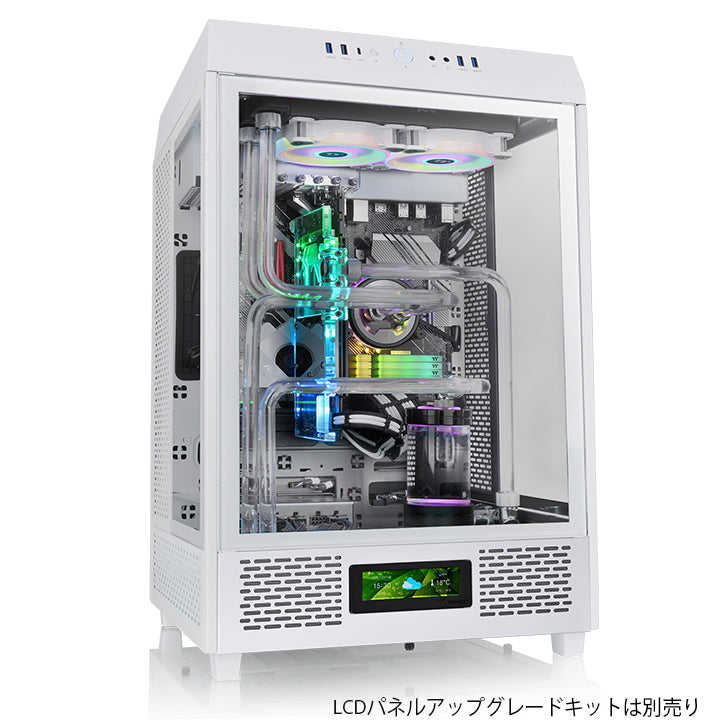 透視 The Tower 500 雪白版 中直立式機殼