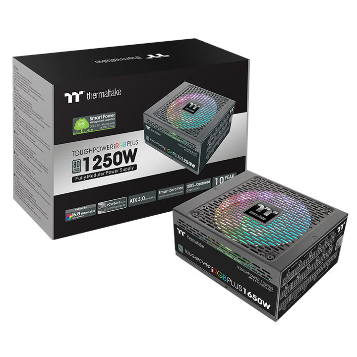 鋼影 Toughpower iRGB PLUS 1250W 鈦金牌數位電源供應器 - TT Premium 頂級版