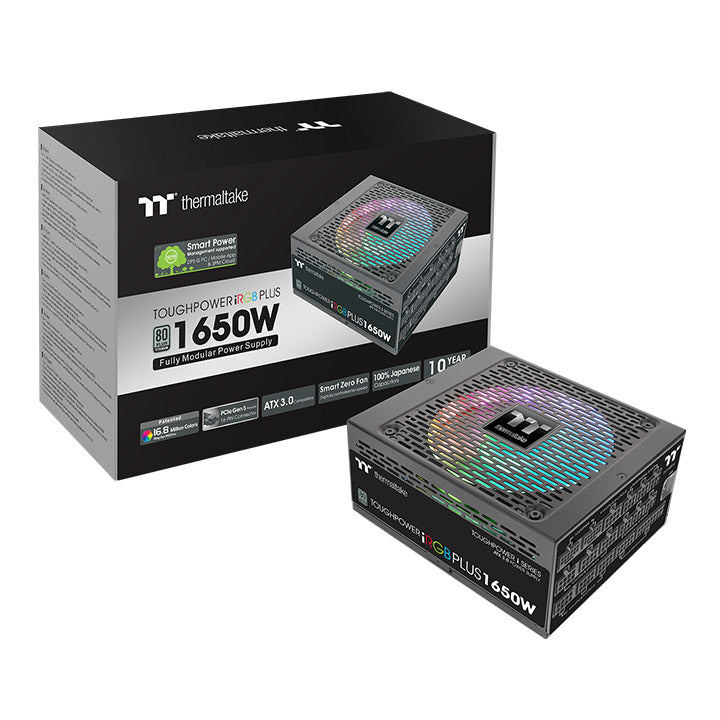 鋼影 Toughpower iRGB PLUS 1650W 鈦金牌數位電源供應器 - TT Premium 頂級版 美規