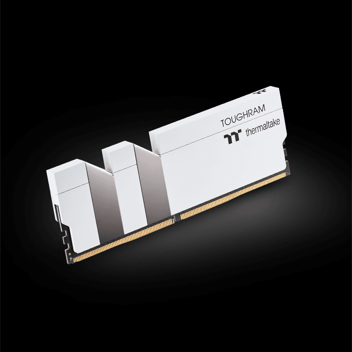 鋼影 TOUGHRAM 記憶體 White DDR4 4000MHz 16GB (8GB x 2) 白色