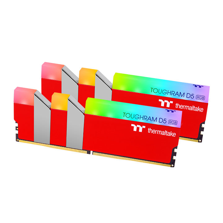 鋼影TOUGHRAM RGB D5 Memory DDR5 5600MT/s 32GB (16GB x2) – 競速紅