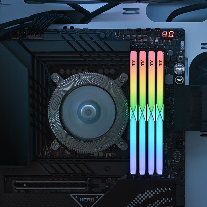 鋼影TOUGHRAM XG RGB D5 記憶體 DDR5 6200MT/s 32GB (16GB x2) – 白色