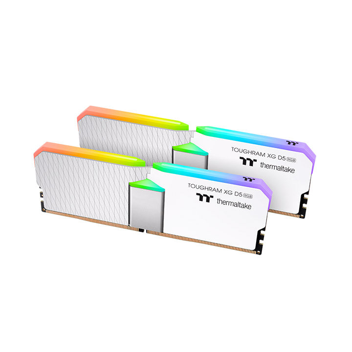 鋼影TOUGHRAM XG RGB D5 記憶體 DDR5 8000MT/s 32GB (16GB x2) – 白色