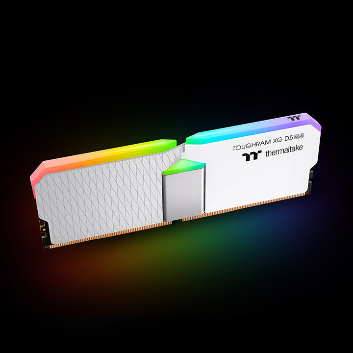 鋼影TOUGHRAM XG RGB D5 記憶體 DDR5 8000MT/s 32GB (16GB x2) – 白色