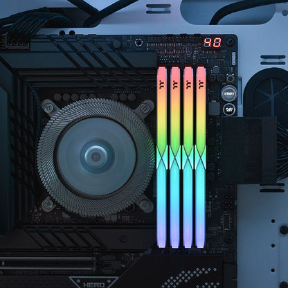 鋼影TOUGHRAM XG RGB D5 記憶體 DDR5 7600MT/s 32GB (16GB x2) – 白色