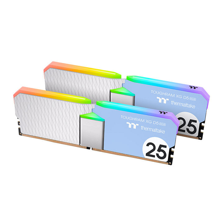 鋼影TOUGHRAM XG RGB D5 記憶體 DDR5 5600MT/s 32GB (16GB x2) – 繡球花藍