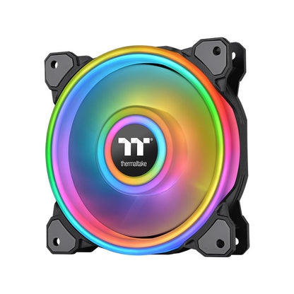 Riing Quad 12 RGB 水冷排風扇TT Premium頂級版-單顆風扇包裝 (不含控制盒)