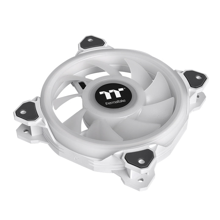 Riing Quad 14 RGB 水冷排風扇TT Premium頂級版 (三顆風扇包裝) - 白色
