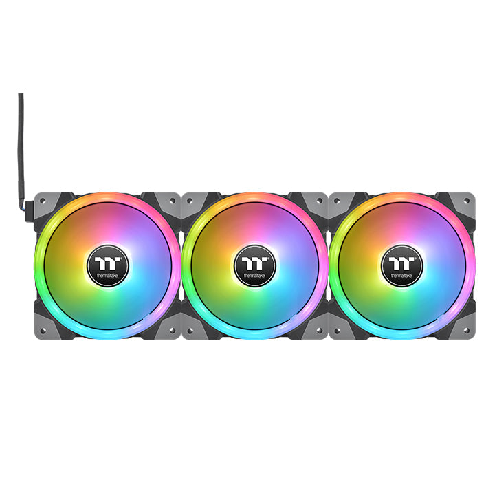 耀影SWAFAN EX12 RGB系統散熱風扇TT Premium頂級版 (三顆包)