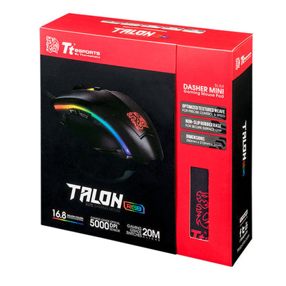 塔龍【TALON Elite RGB】滑鼠與滑鼠墊組合