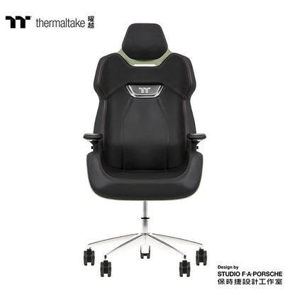 幻銀ARGENT E700真皮電競椅 (抹茶綠) 由保時捷設計工作室設計 Design by Studio F. A. Porsche